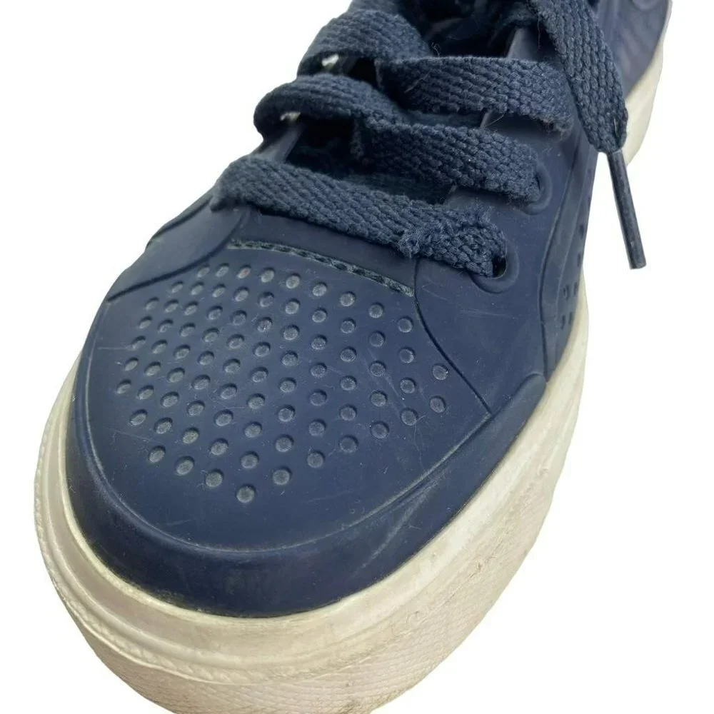 CROCS Citilane Roka Blue & White Sneakers Women's Size‎ W6 Shoes Lace-Up